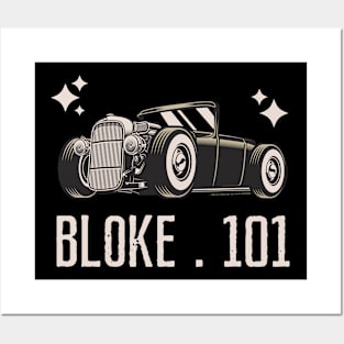 Bloke 101 Hot Rod Posters and Art